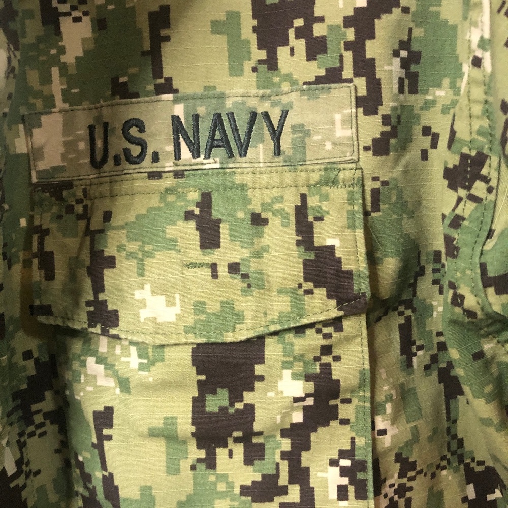 Navy Digital Fatigue Jacket